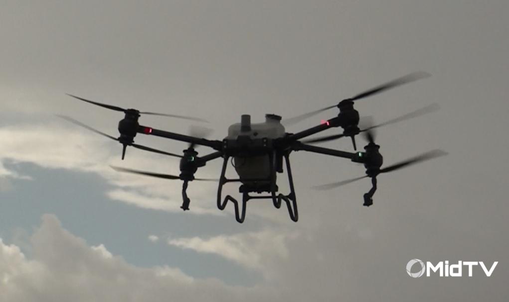 C.Vale apresentou durante o Dia de Campo novas tecnologias em drone